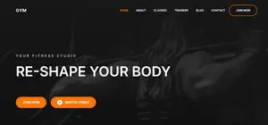 site web gym
